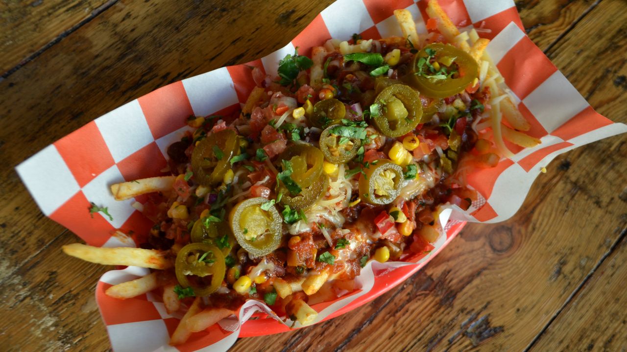 Chilli Cheese Fries Vegetarian