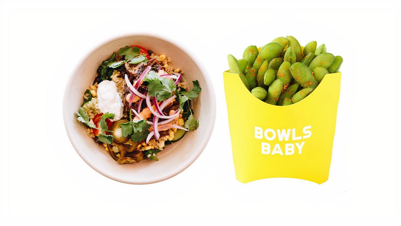 Burrito Bowl & Edamame