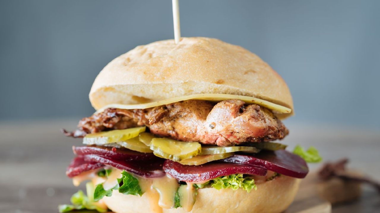 Disco Chicken Burger