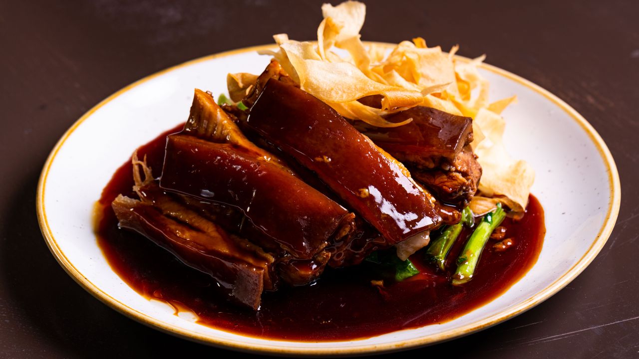 Pork Belly in Dark Soy