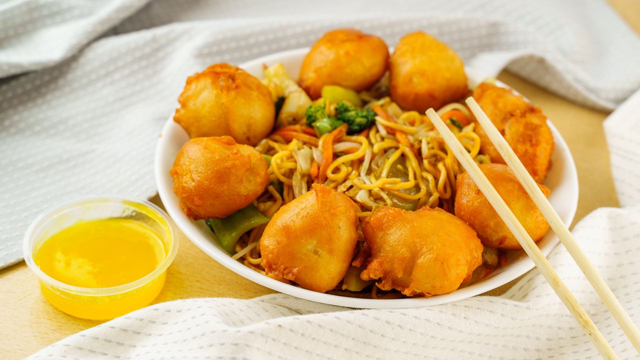 28. Lemon Chicken Noodles