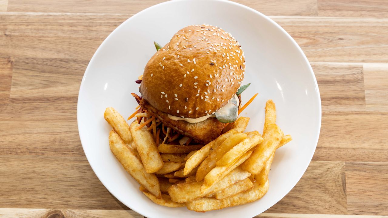 Fried Chicken Burger