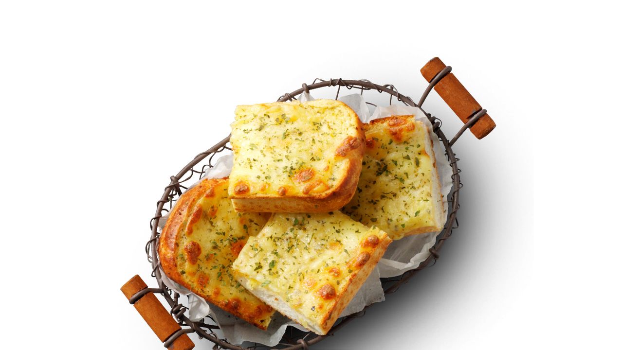 Vegan Cheesy Garlic Bread