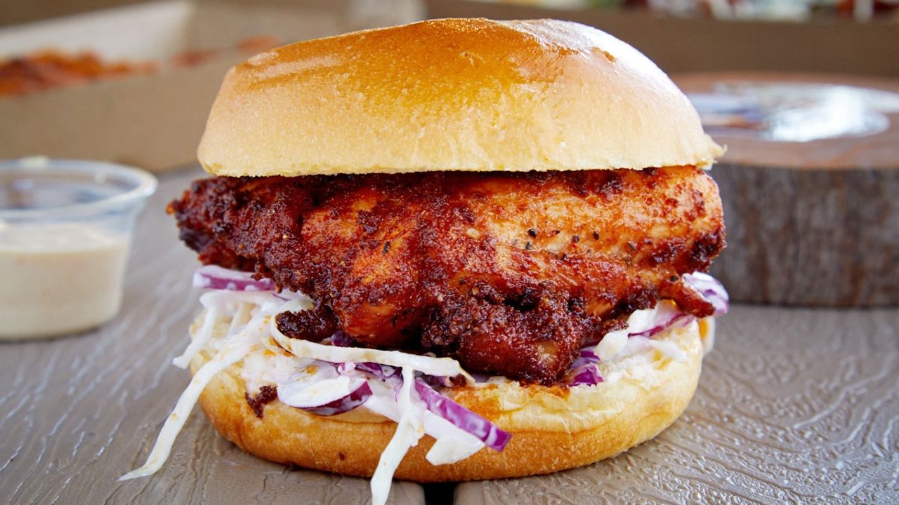 Southern Fried Chicken Burger