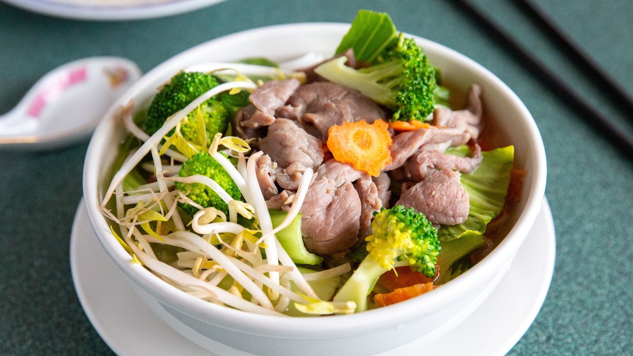 Vietnamese Pho soup