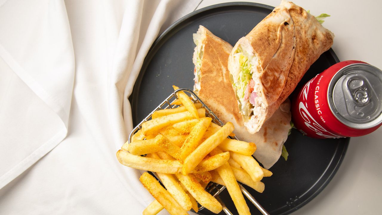 Chicken Roll Meal