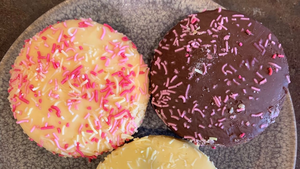 Kids Rainbow Biscuits