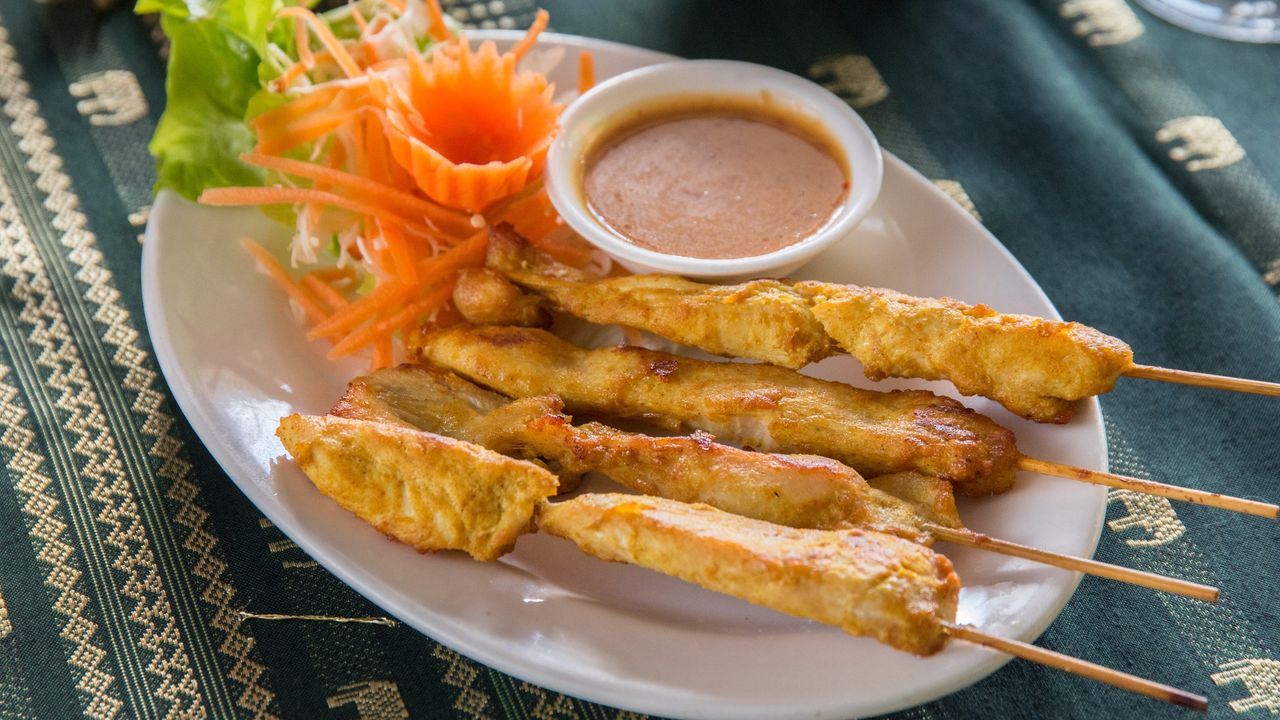 Satay Chicken Sticks