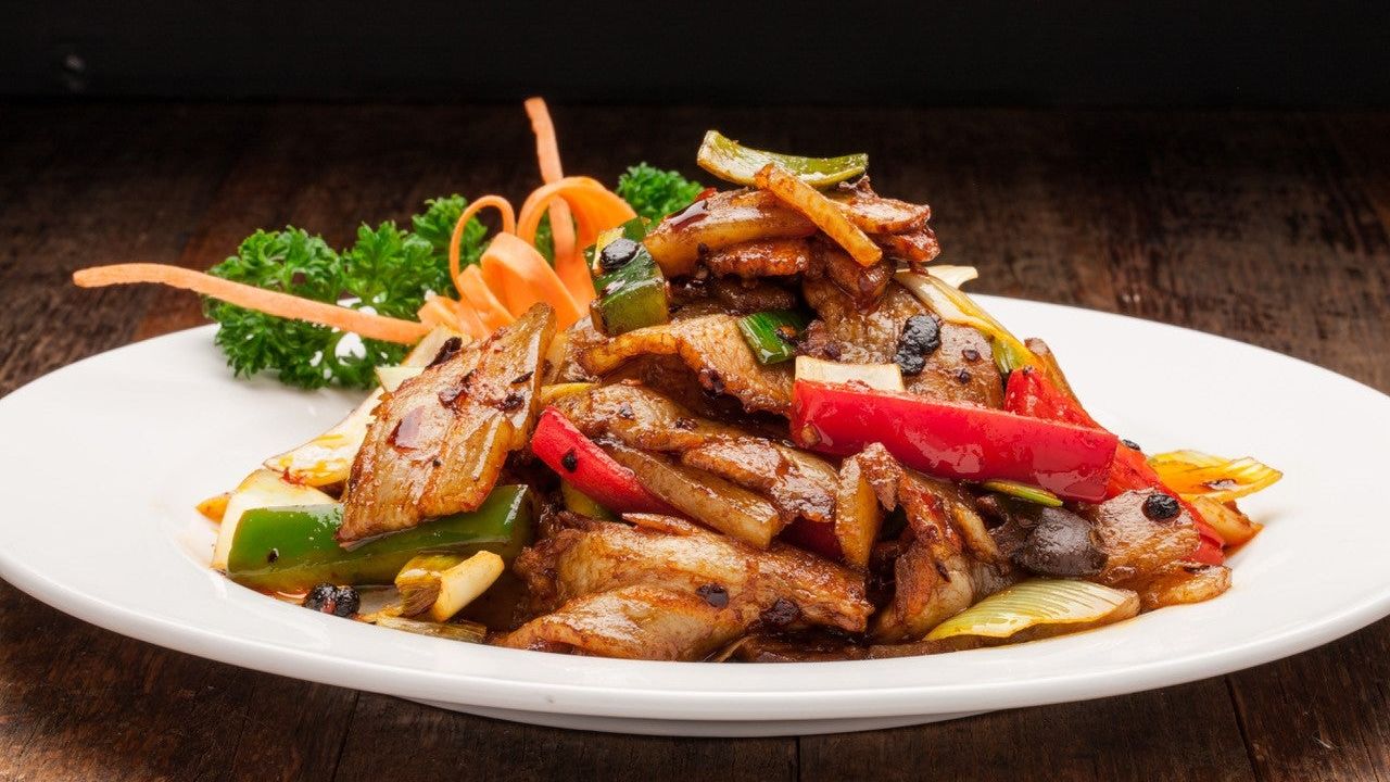 Sichuan Style Cooked Pork Slices