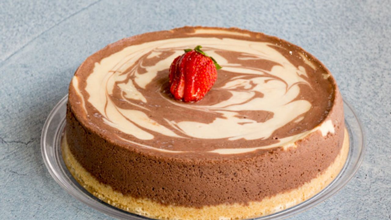 Marble Baked Cheesecake