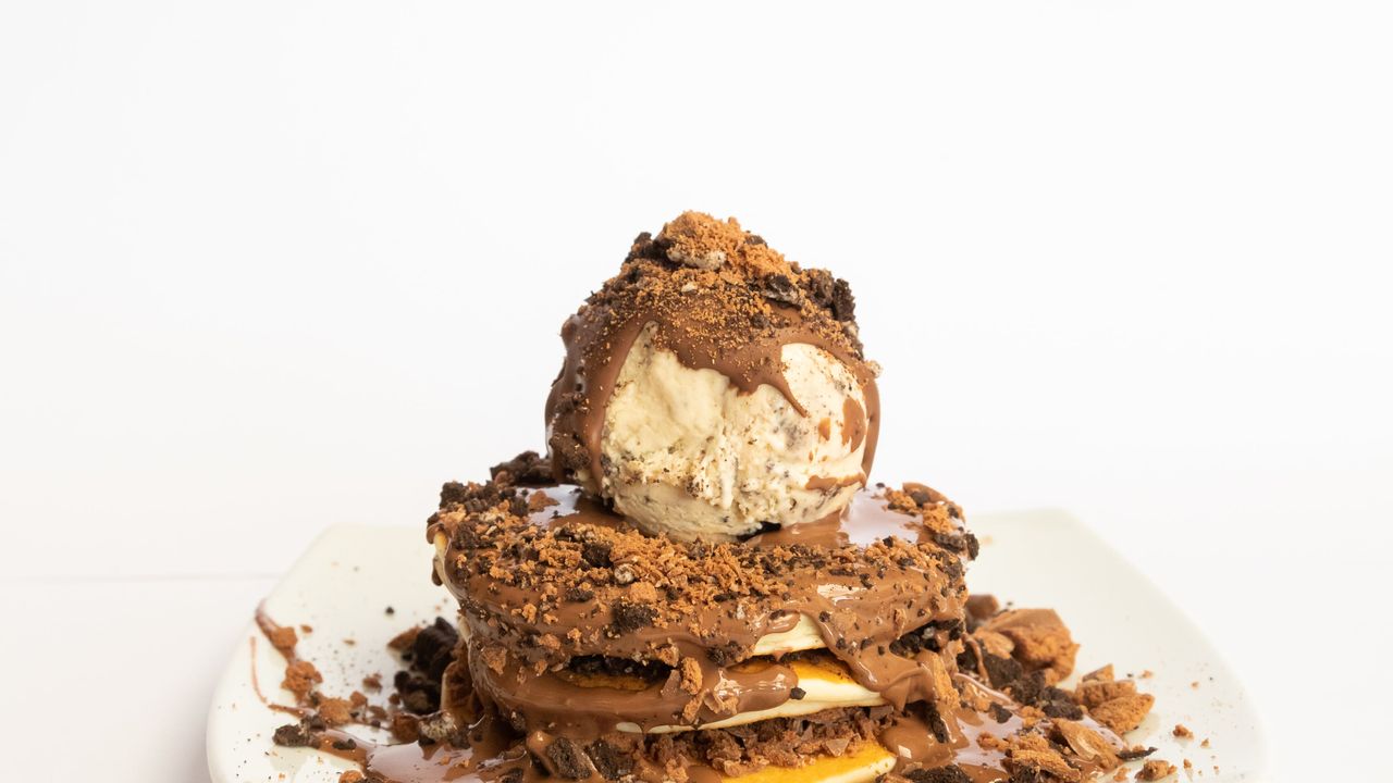 Cookie Pancake Stack