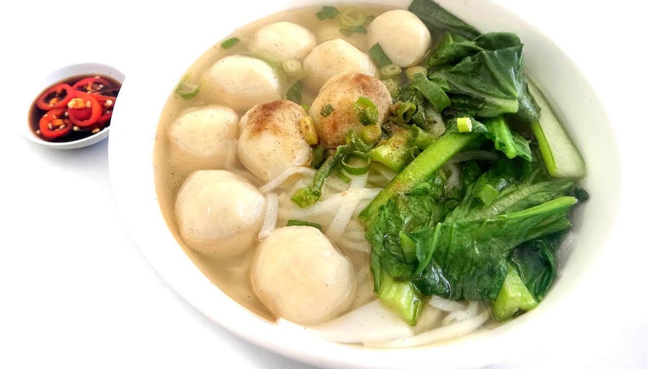 Fish Ball Noodle Soup