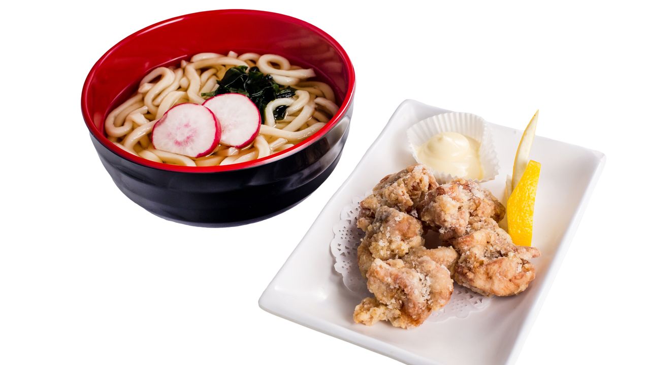 Chicken Karaage Udon