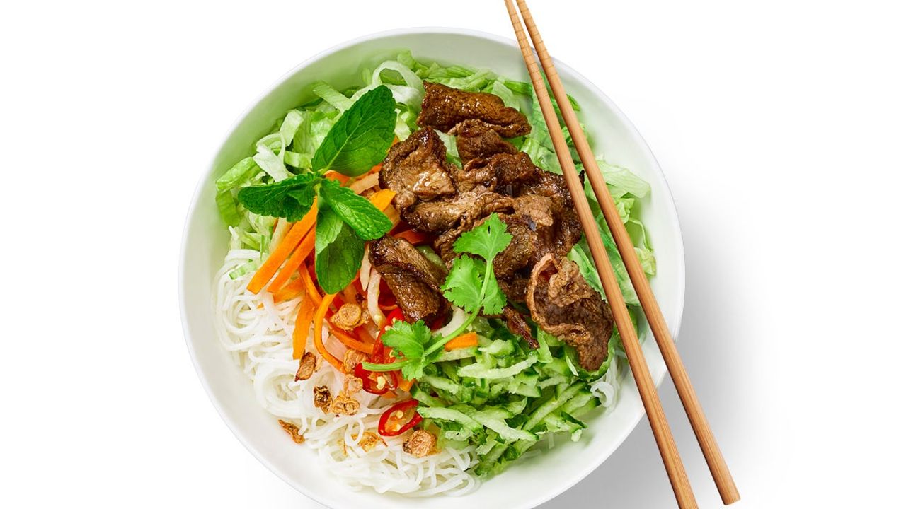 Lemongrass Beef (2181 kJ)