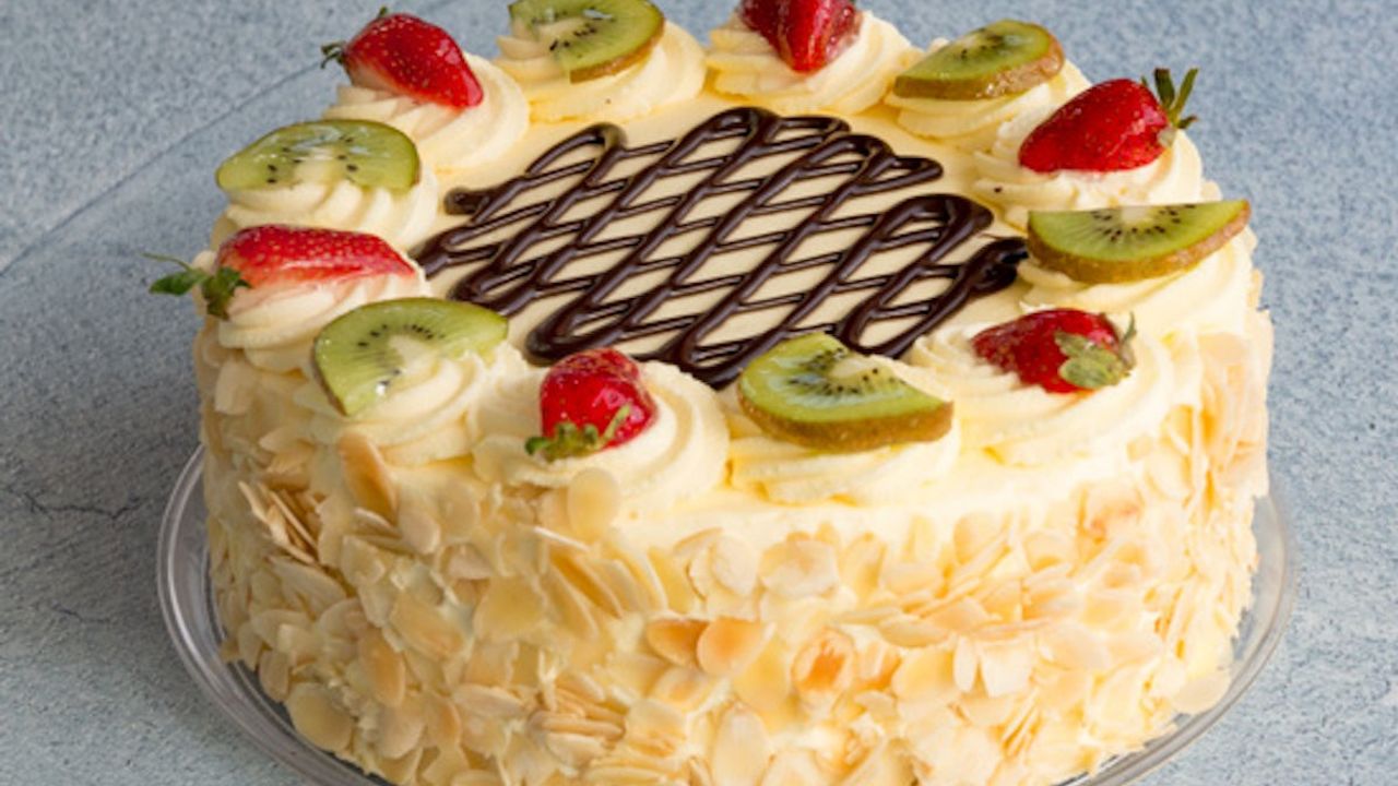 Italian Custard Torte Cake