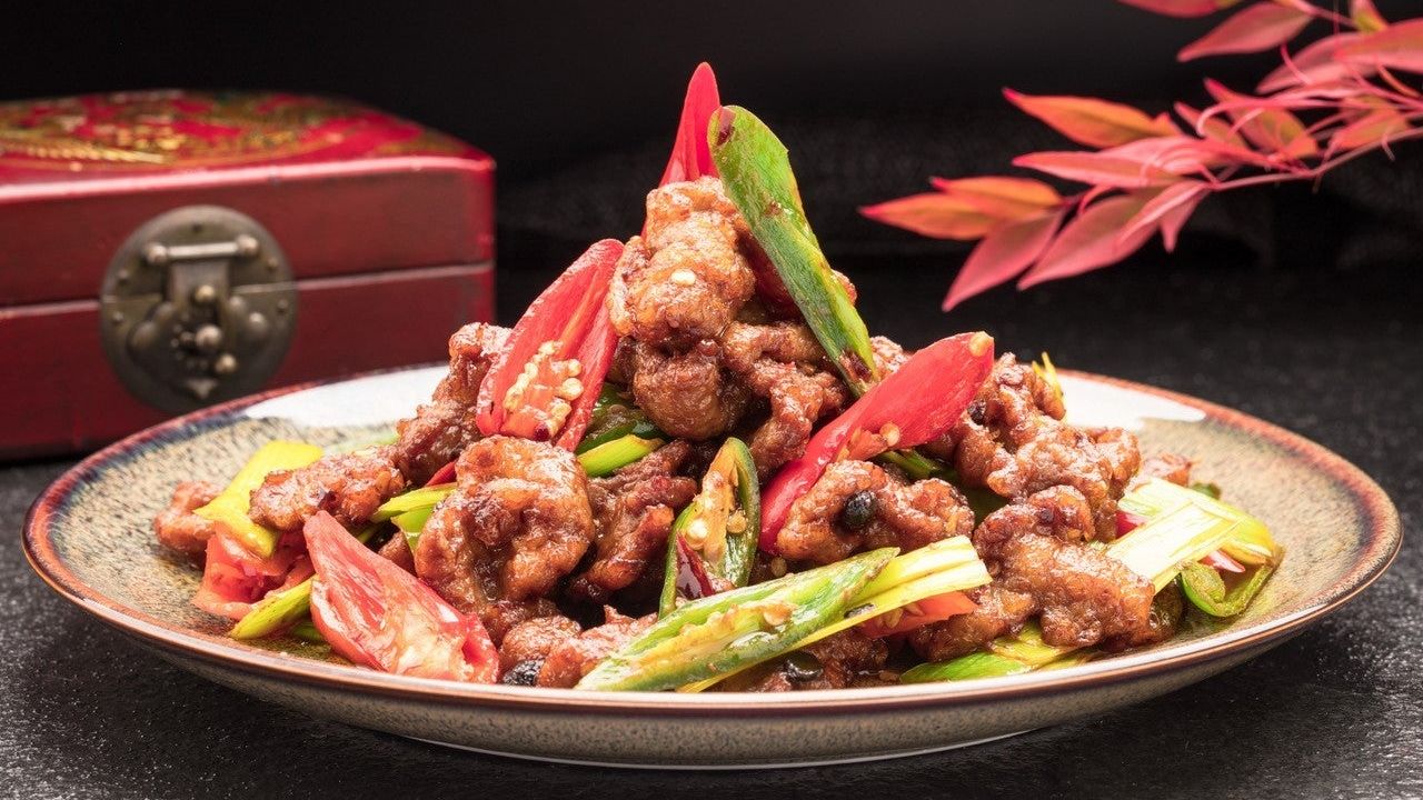 Sichuan Style Beef with Pickle Chilli