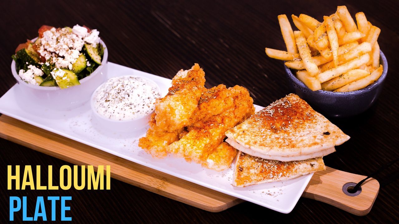 Halloumi Plate