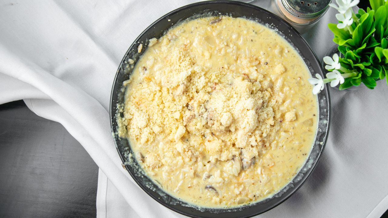 Chicken and Mushroom Risotto