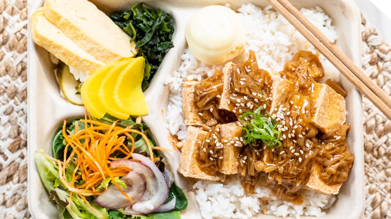 Kinoko an Agedashi Tofu Bento