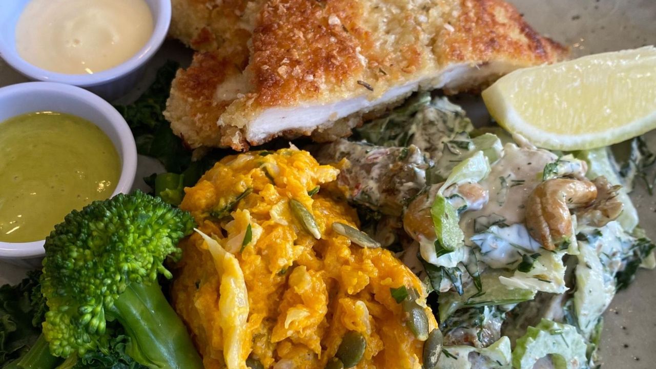 Chicken Schnitzel Meal