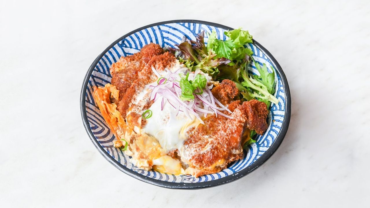 Chicken Katsu Donburi with Miso