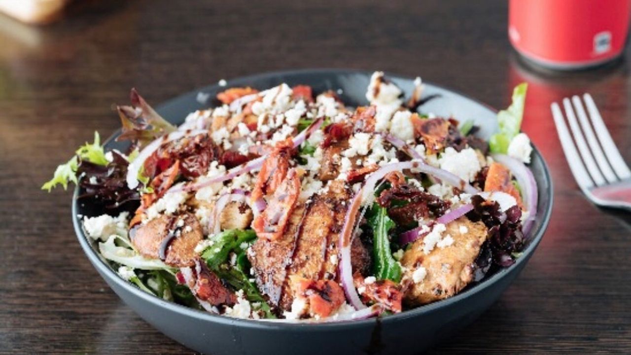 Balsamic Chicken and Feta Salad