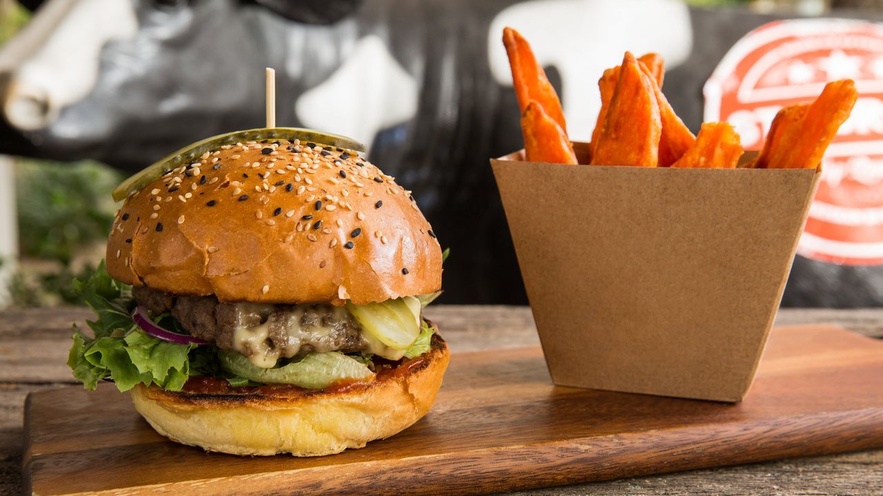 Saint Burger with Cheese (3480kj)