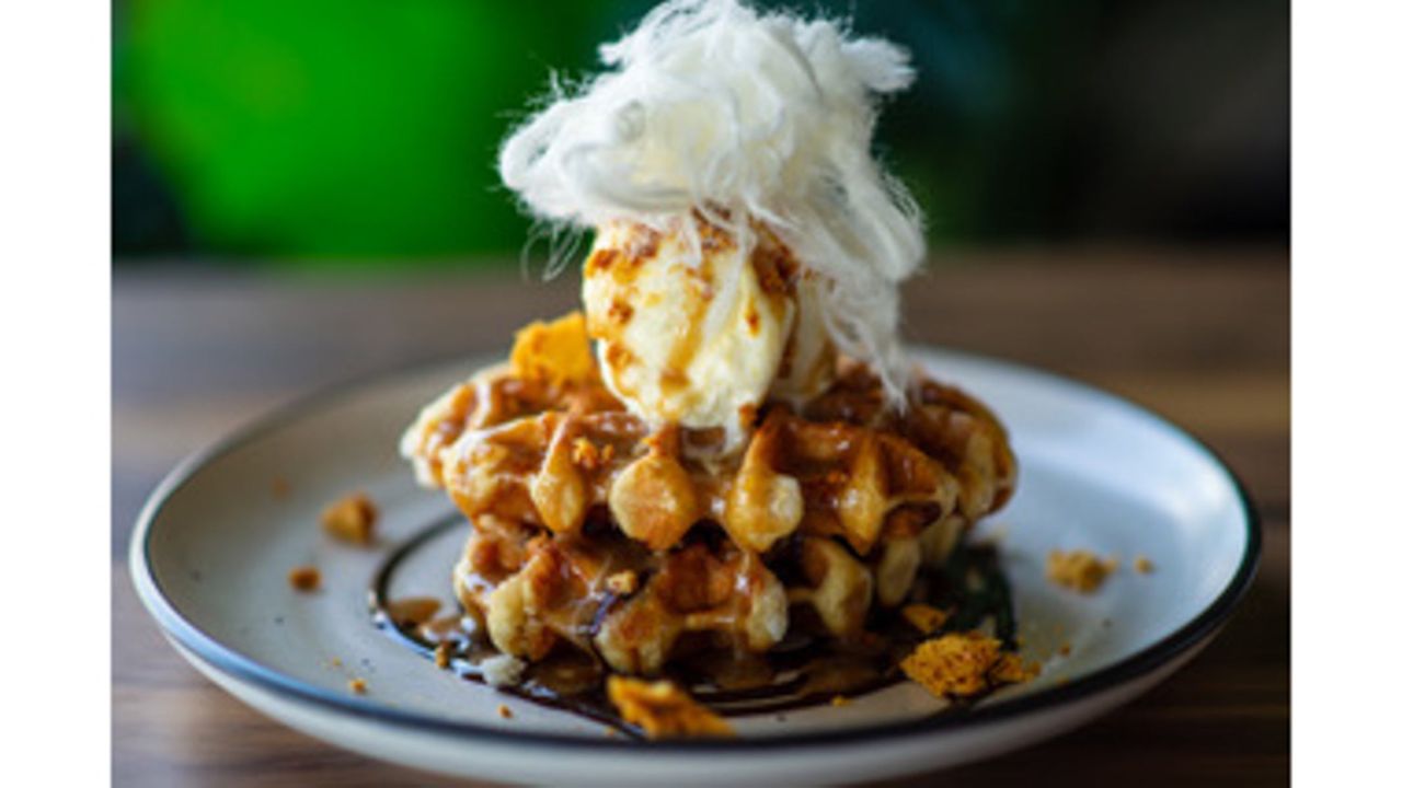 Honeycomb Waffles