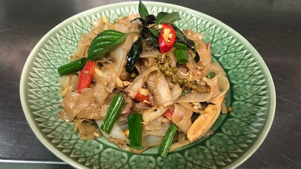Pad Kee Mao Spicy Noodles