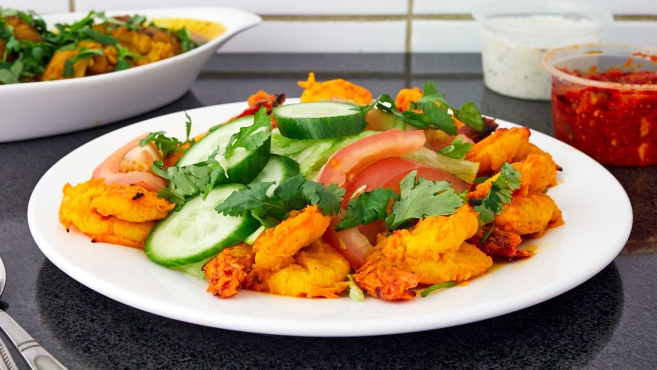 Tandoori Prawn (1 Serve 5 Pcs)