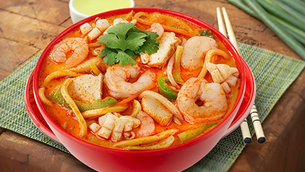 Soup Combo 3 (Seafood Curry Laksa)