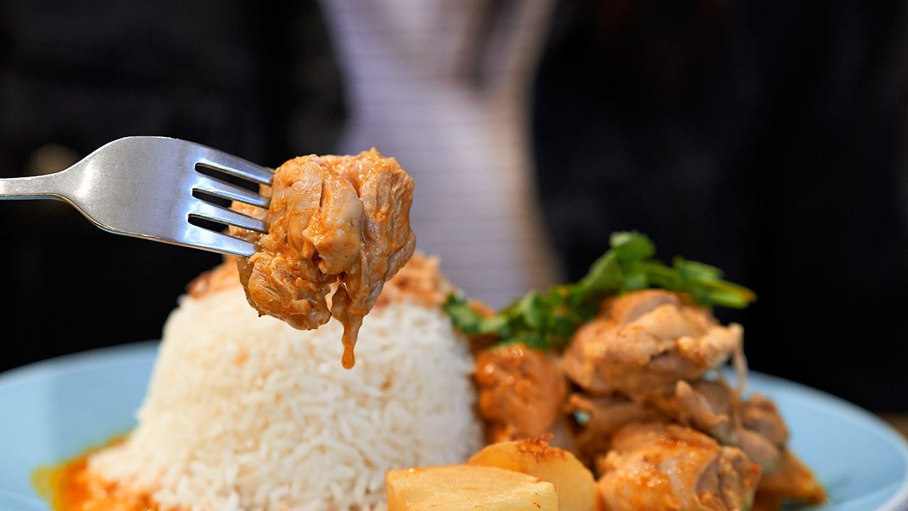 Curry Chicken with Rice