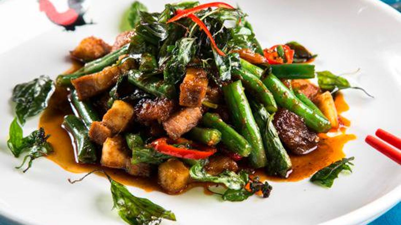 Stir Fried Roast Pork