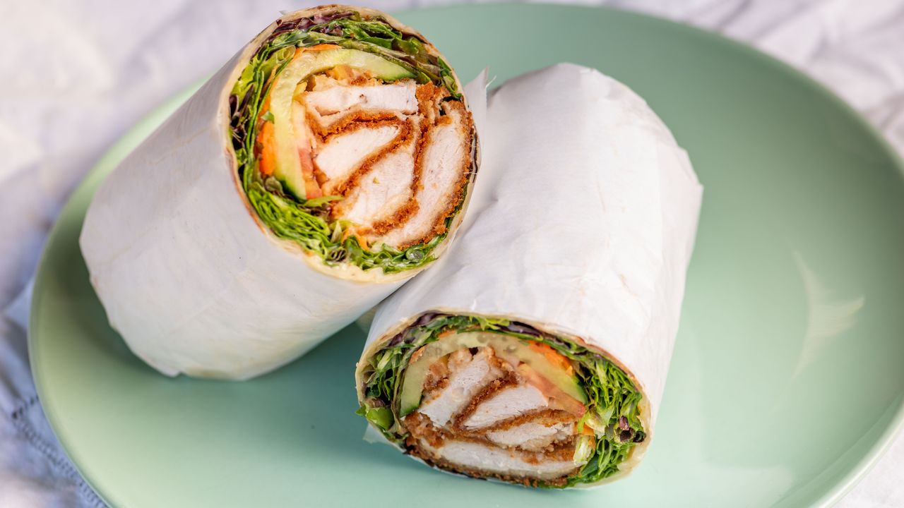 Schnitzel Wrap B