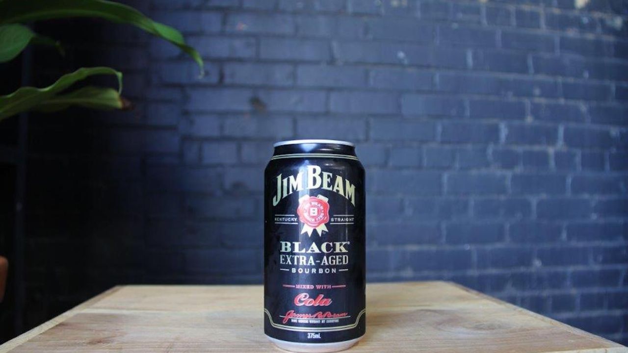 Jim Beam Black and Cola (4 Pack)
