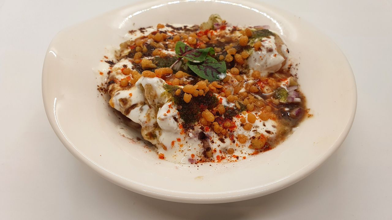 Papdi Aloo Chaat