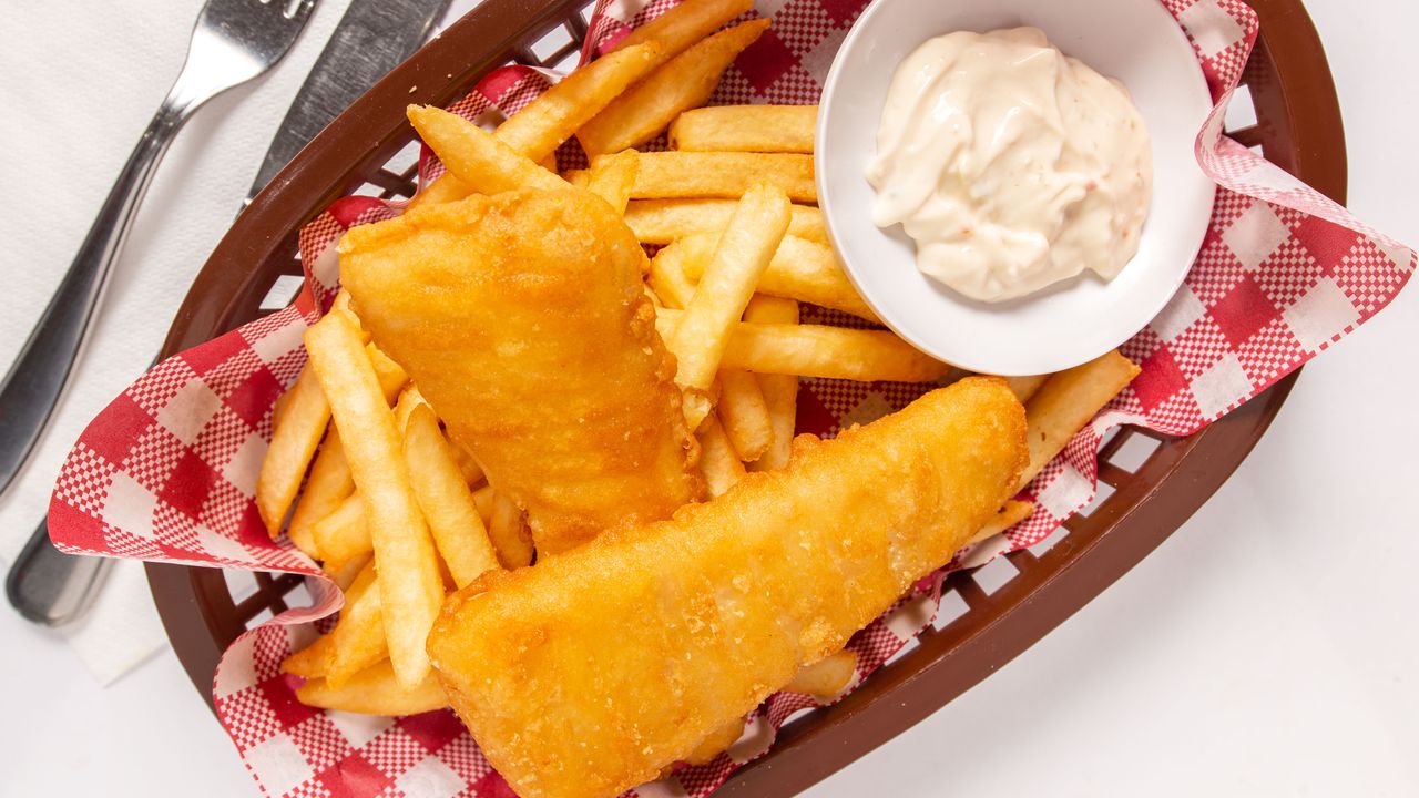 Beer Battered Fish & Chips