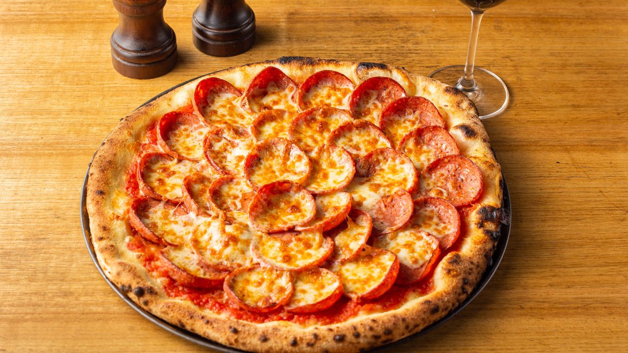 Pepperoni, Barbecue Sauce & Cheese Blend $25 . (DFO)
