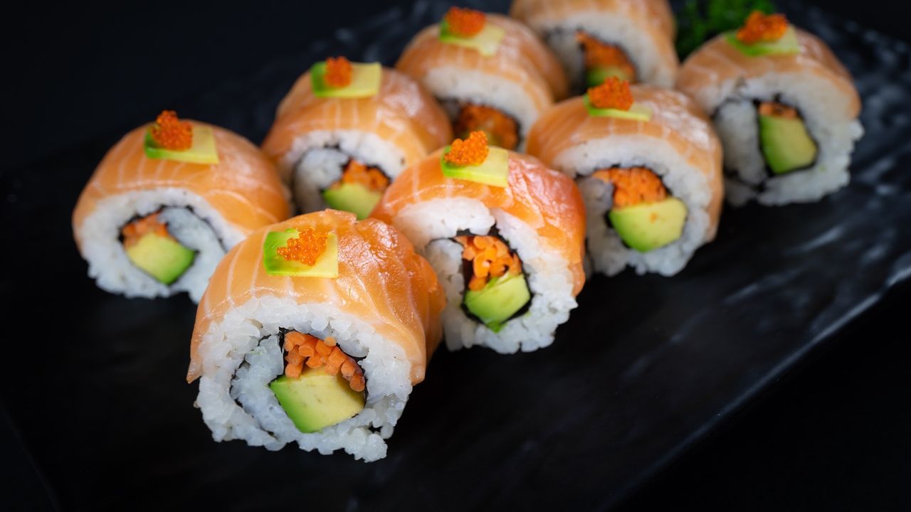 Salmon Outside Rolls