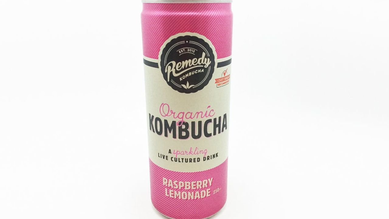 Raspberry Lemonade Kombucha
