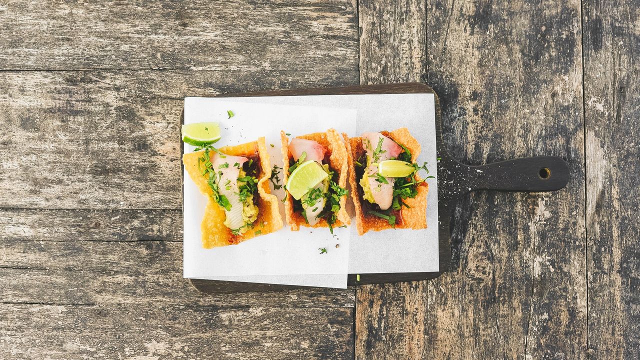 Fried Fish Tacos (Soft Tacos) (Serve of 3)