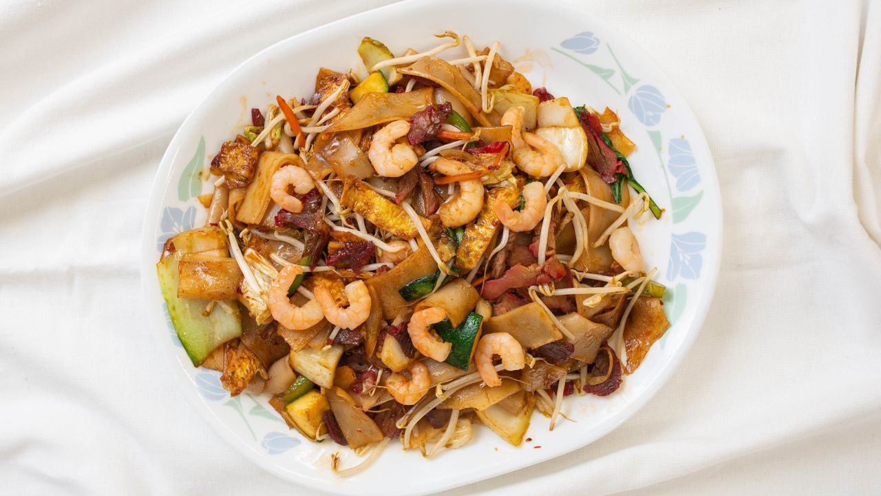 #18, Fried Kway Teow Noodles