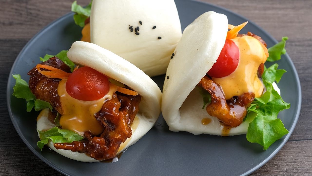Softshell Crab Bao