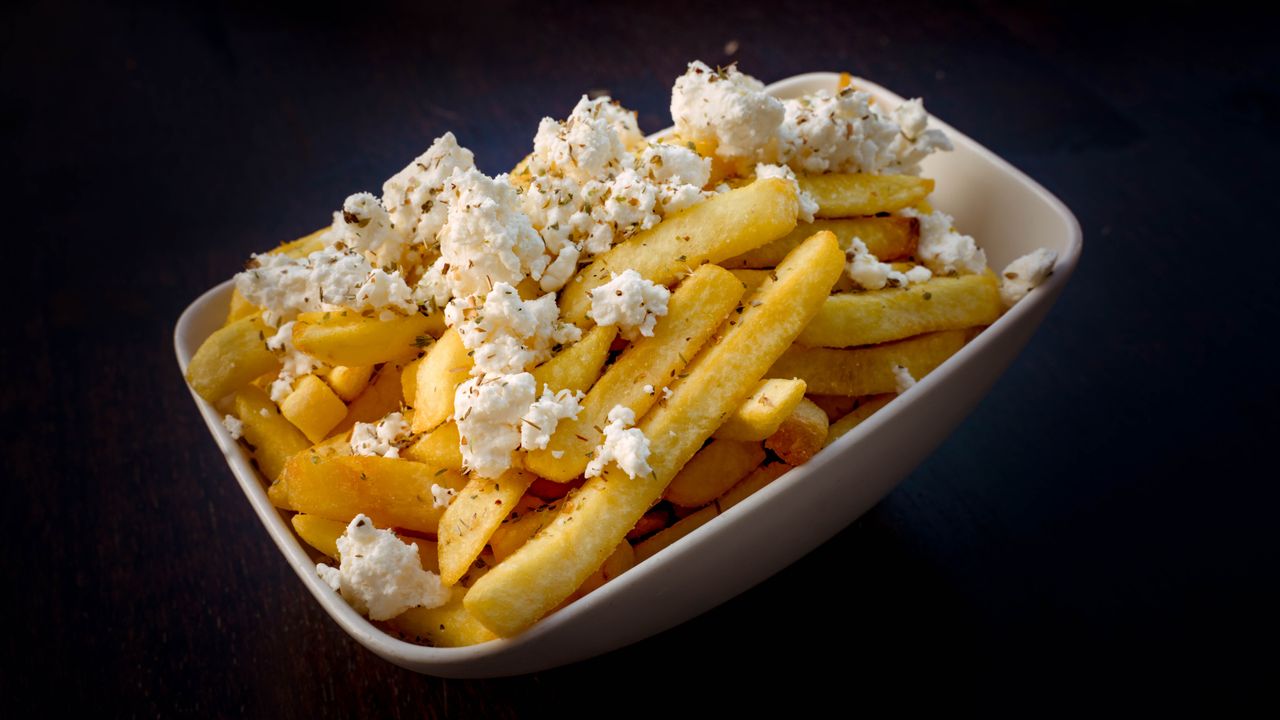 Chips with Feta