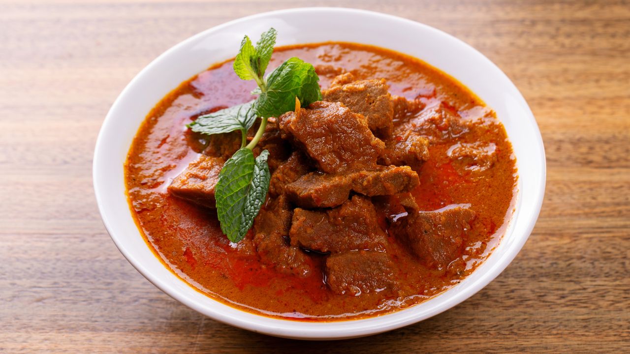 Rice + Beef Rendang
