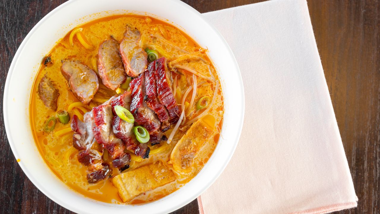BBQ Pork Laksa