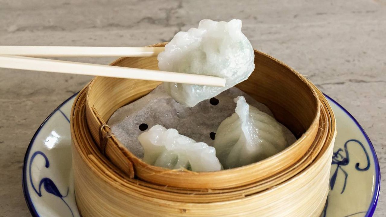 Lucky Prawn & Chive Dumplings (3)