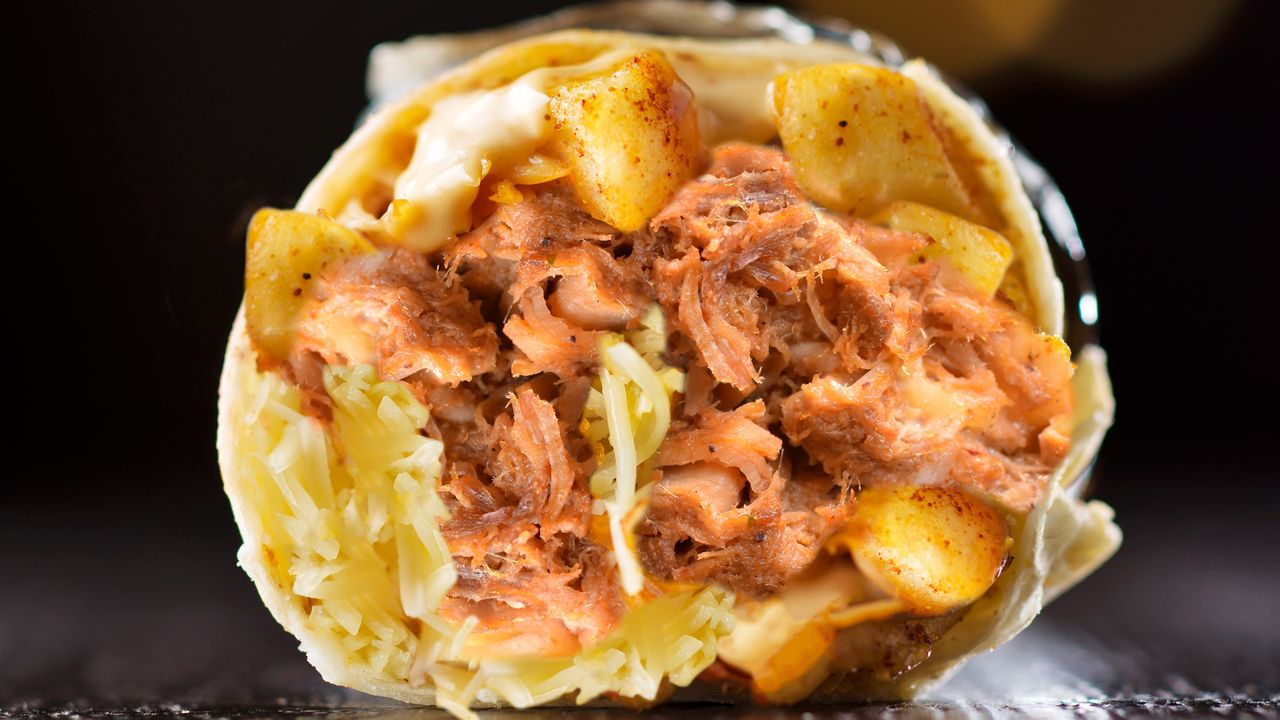 California Pulled Pork Burrito