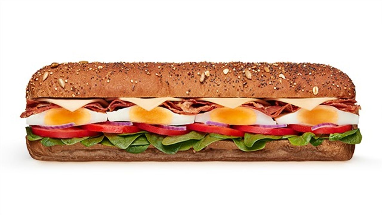 BBQ, Bacon & Egg (Footlong)