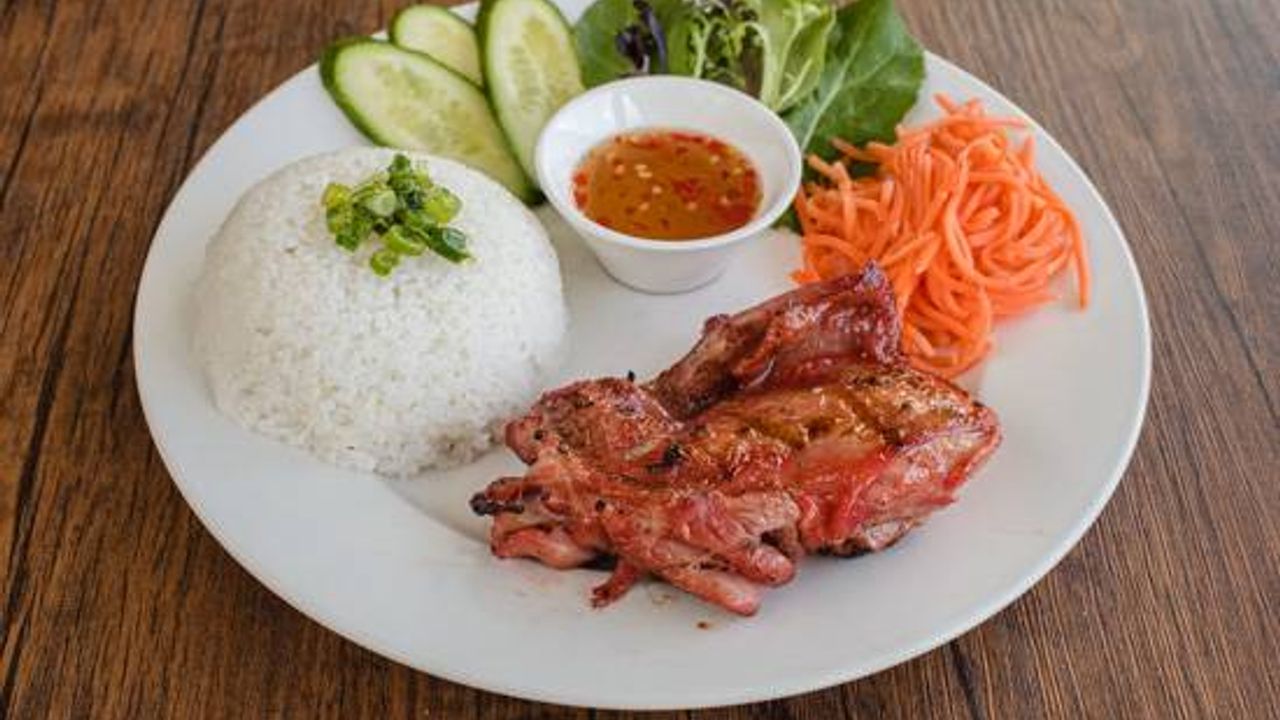 Grilled Chicken With Rice